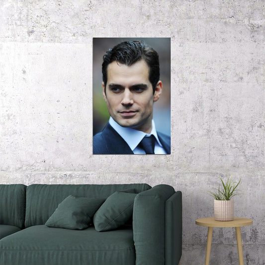 Henry Cavill Celebrity Attractive Tv Series Actor Poster Wall Art Print Home Wall Decor - xonomax