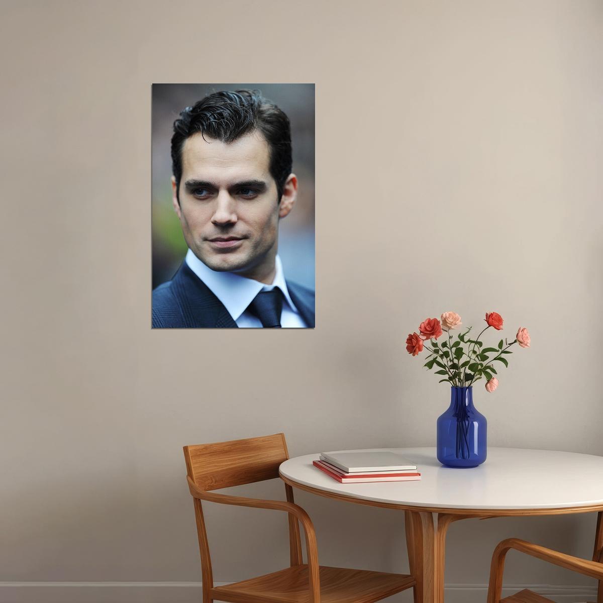 Henry Cavill Celebrity Attractive Tv Series Actor Poster Wall Art Print Home Wall Decor - xonomax