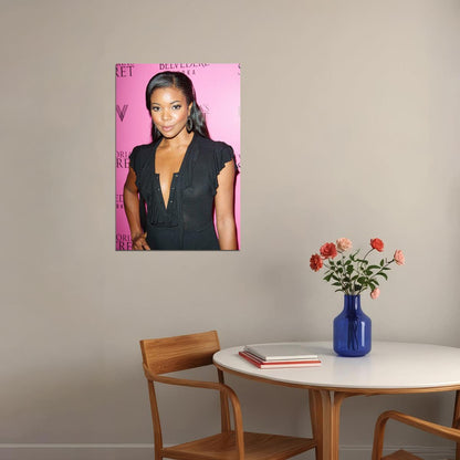 Gabrielle Union Sexy Actress Musician Activist Poster Wall Art Print Home Wall Decor - xonomax