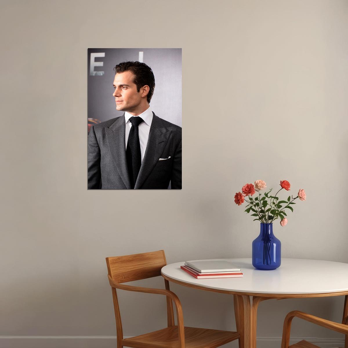 Henry Cavill Celebrity Attractive Tv Series Actor Poster Wall Art Print Home Wall Decor - xonomax