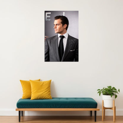 Henry Cavill Celebrity Attractive Tv Series Actor Poster Wall Art Print Home Wall Decor - xonomax