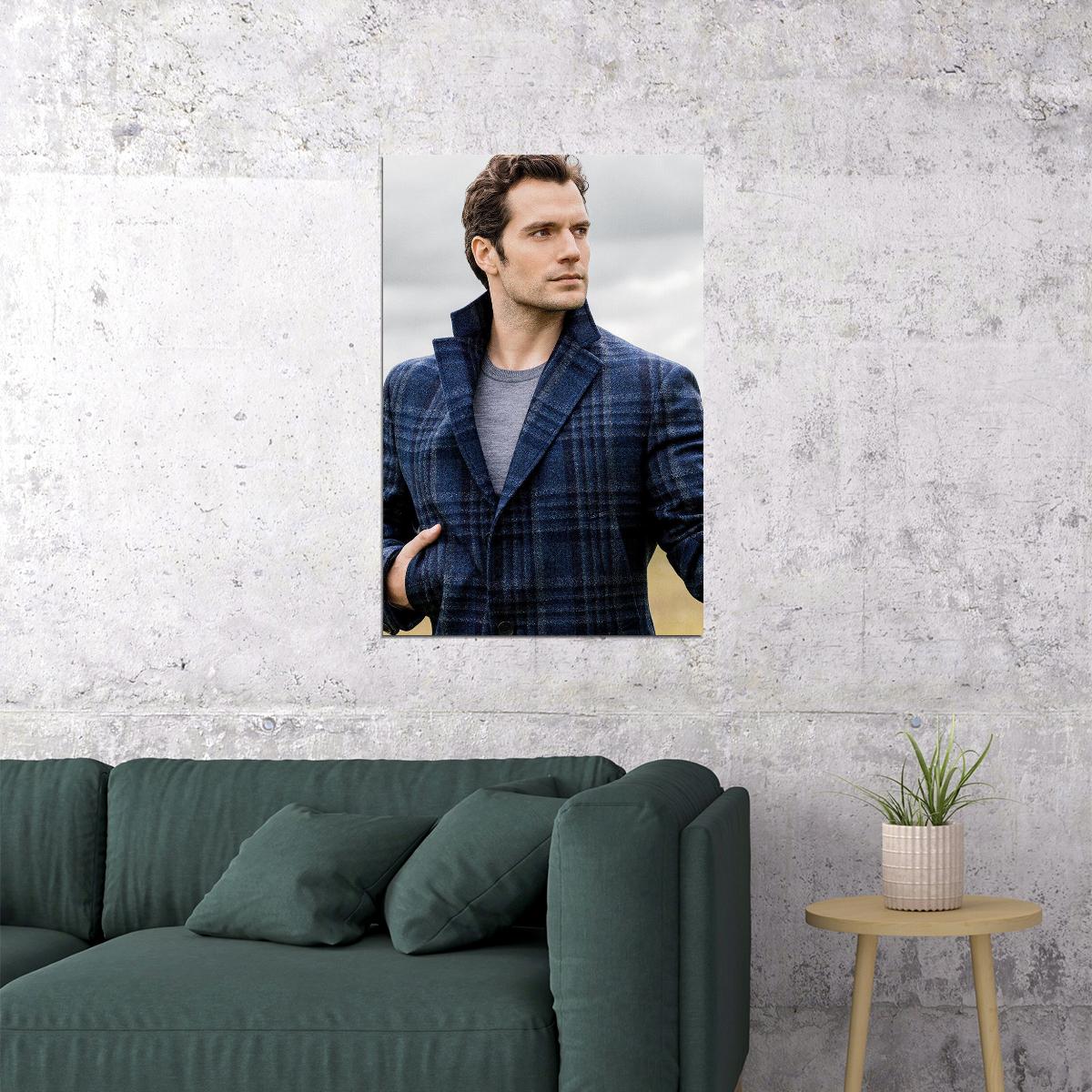 Henry Cavill Celebrity Attractive Actor Artist Poster Wall Art Print Home Wall Decor - xonomax