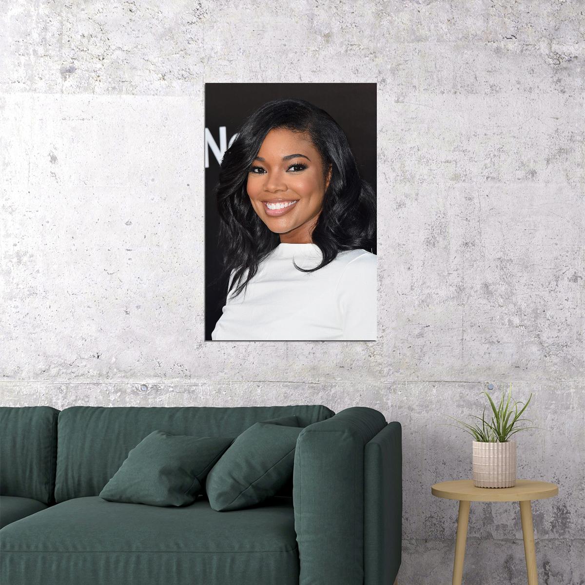 Gabrielle Union Beauty Actress Singer Writer Poster Wall Art Print Home Wall Decor - xonomax