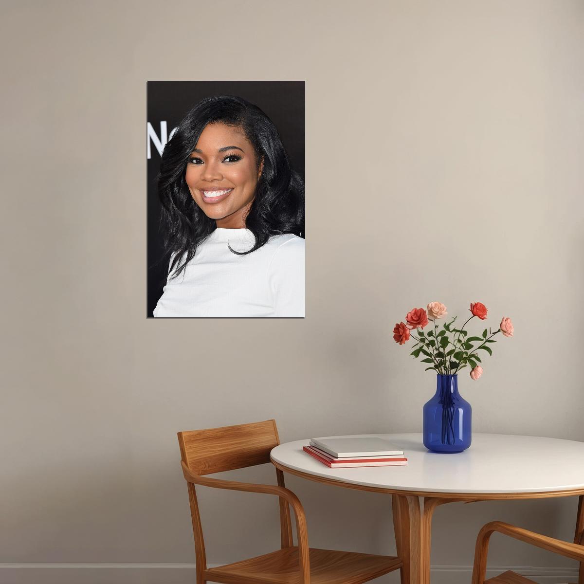 Gabrielle Union Beauty Actress Singer Writer Poster Wall Art Print Home Wall Decor - xonomax