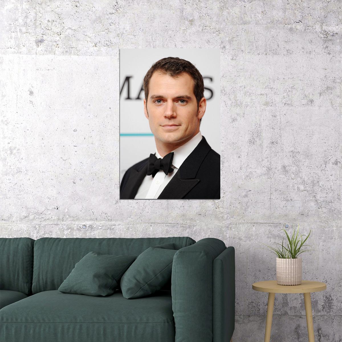 Henry Cavill Celebrity Attractive Actor Artist Poster Wall Art Print Home Wall Decor - xonomax