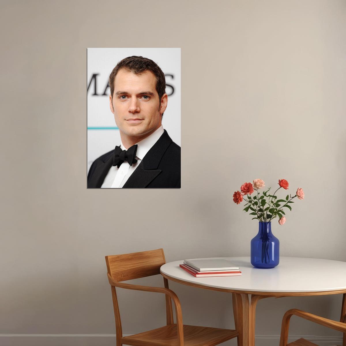 Henry Cavill Celebrity Attractive Actor Artist Poster Wall Art Print Home Wall Decor - xonomax