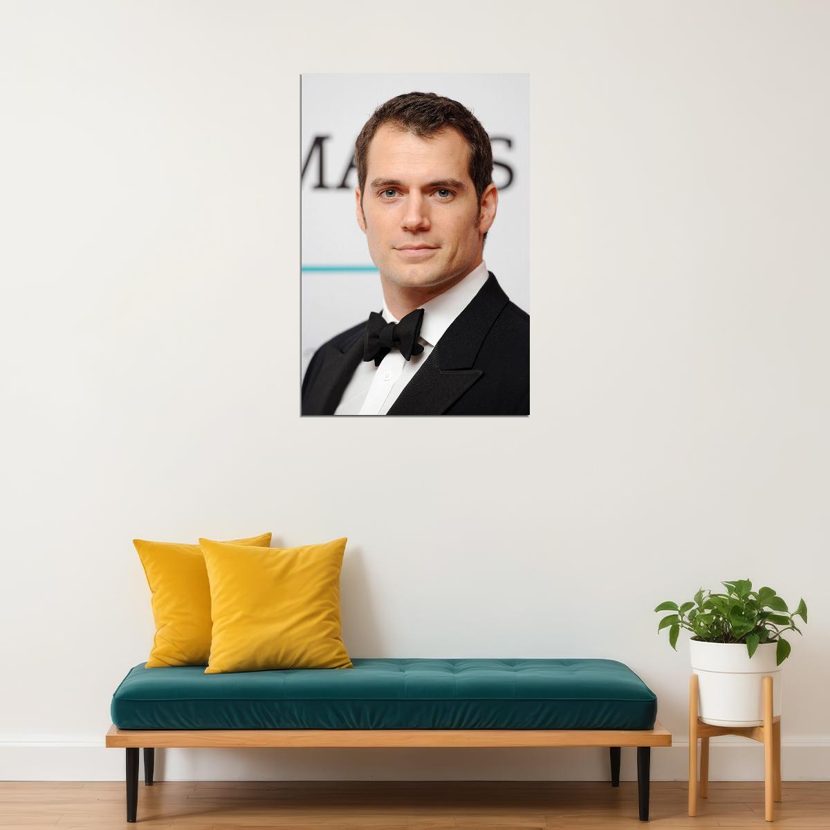 Henry Cavill Celebrity Attractive Actor Artist Poster Wall Art Print Home Wall Decor - xonomax