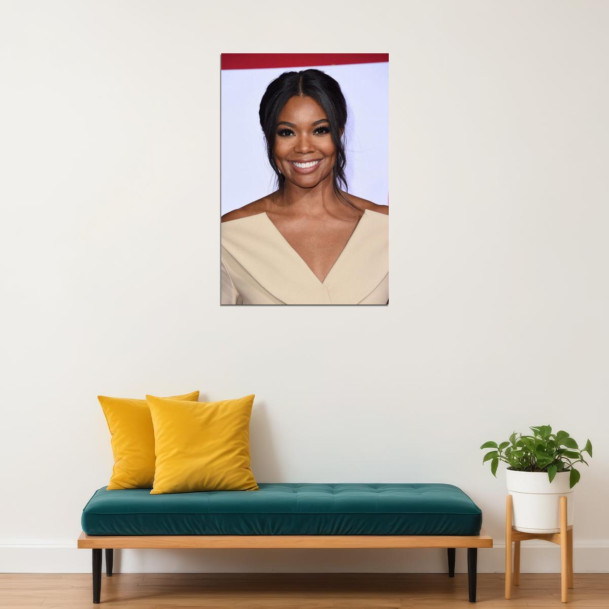 Gabrielle Union Cinema Actress Singer Writer Poster Wall Art Print Home Wall Decor - xonomax