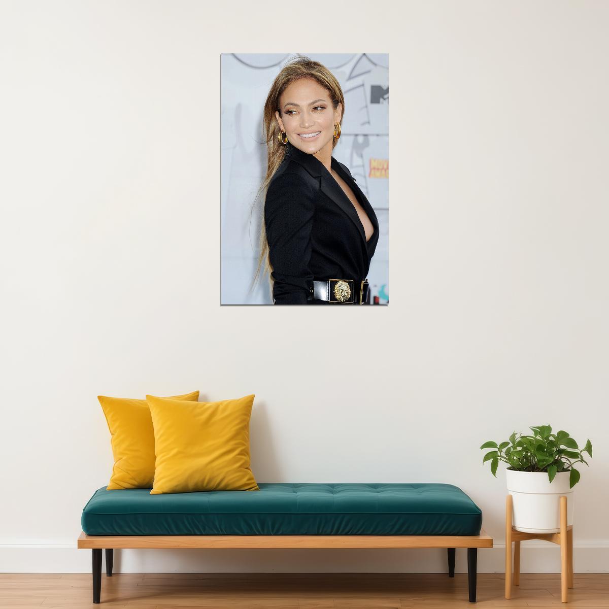 Jennifer Lopez Celebrity Pop Music Singer Actress Poster Wall Art Print Home Wall Decor