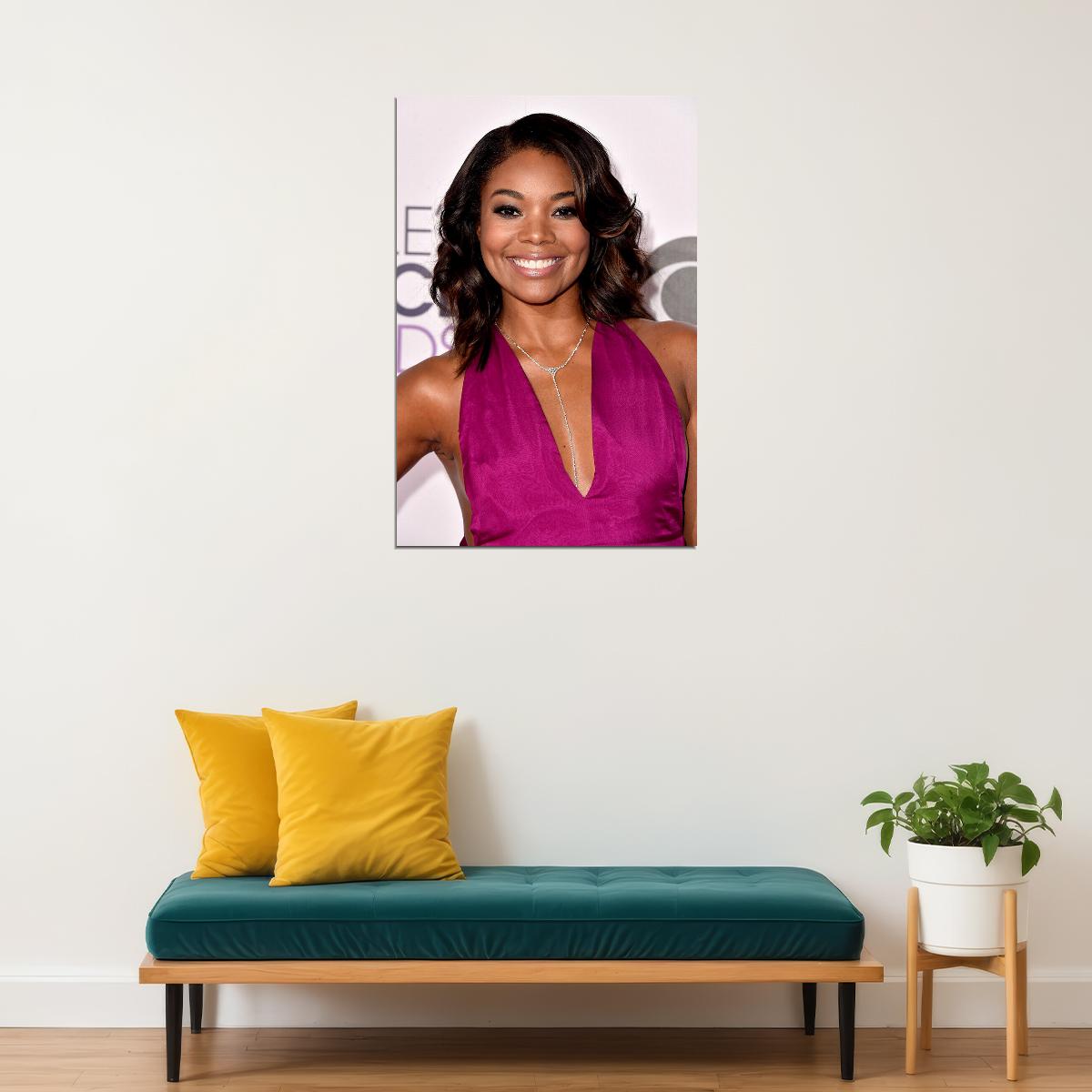 Gabrielle Union Cinema Actress Music Singer Poster Wall Art Print Home Wall Decor - xonomax