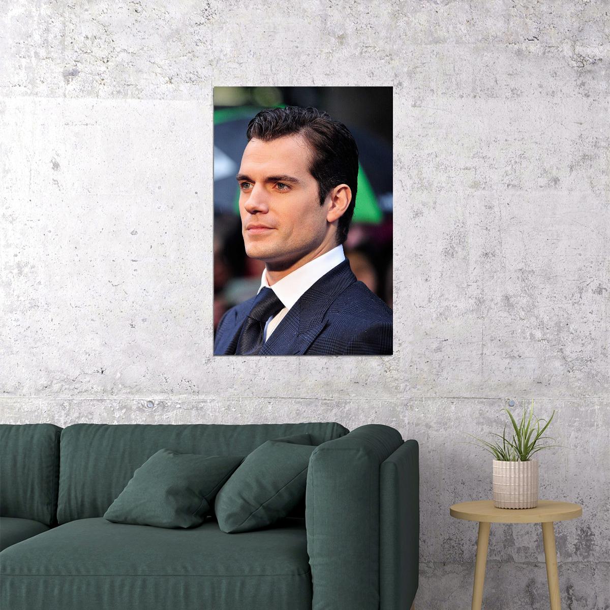 Henry Cavill Celebrity Cinema Actress Artist Poster Wall Art Print Home Wall Decor - xonomax