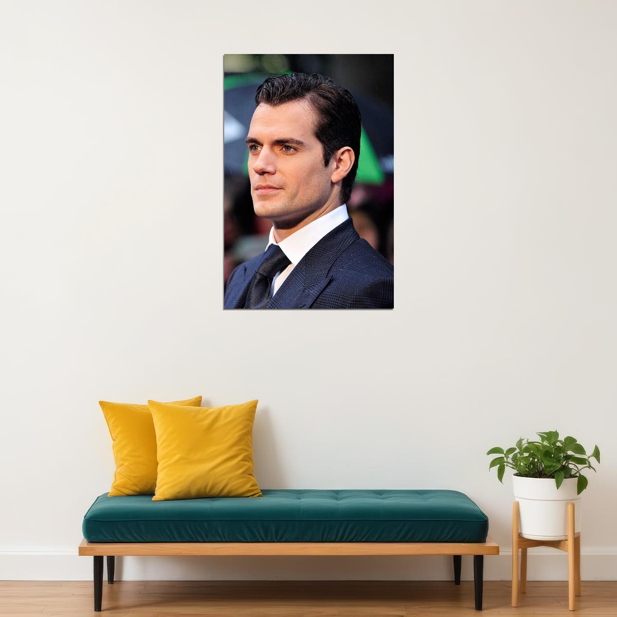 Henry Cavill Celebrity Cinema Actress Artist Poster Wall Art Print Home Wall Decor - xonomax