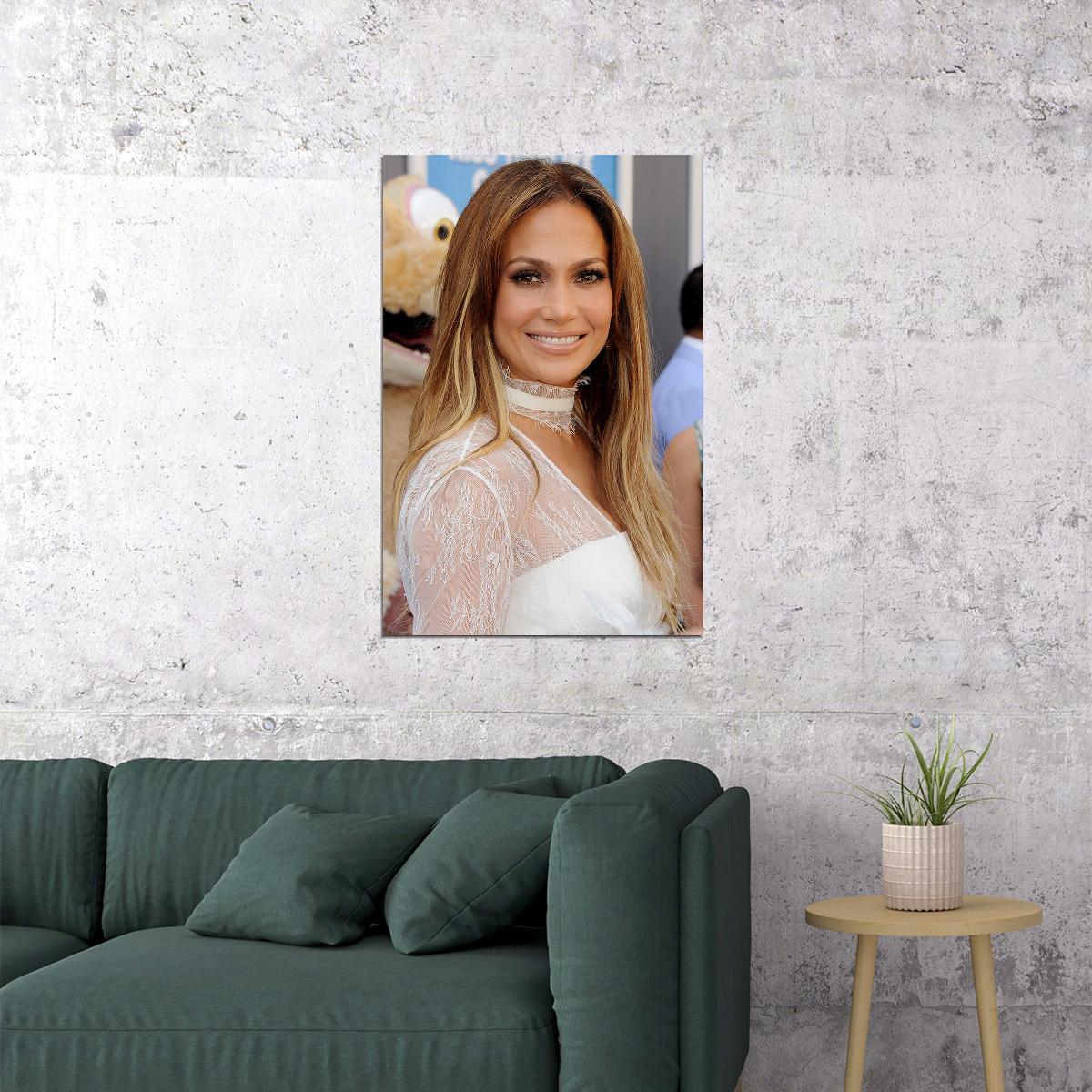 Jennifer Lopez Celebrity Music Singer Actress Poster Wall Art Print Home Wall Decor