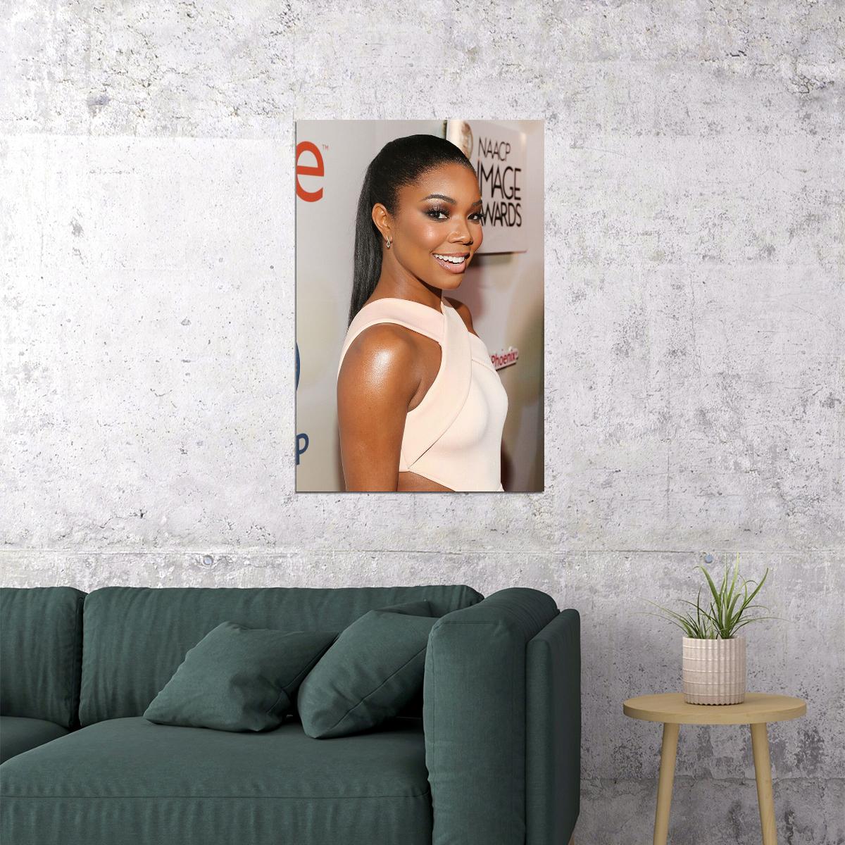 Gabrielle Union Celebrity Cinema Actress Poster Wall Art Print Home Wall Decor - xonomax