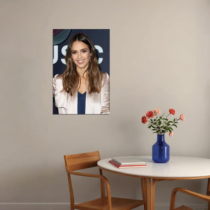 Jessica Alba Celebrity Cinema Actress Artist Poster Wall Art Print Home Wall Decor