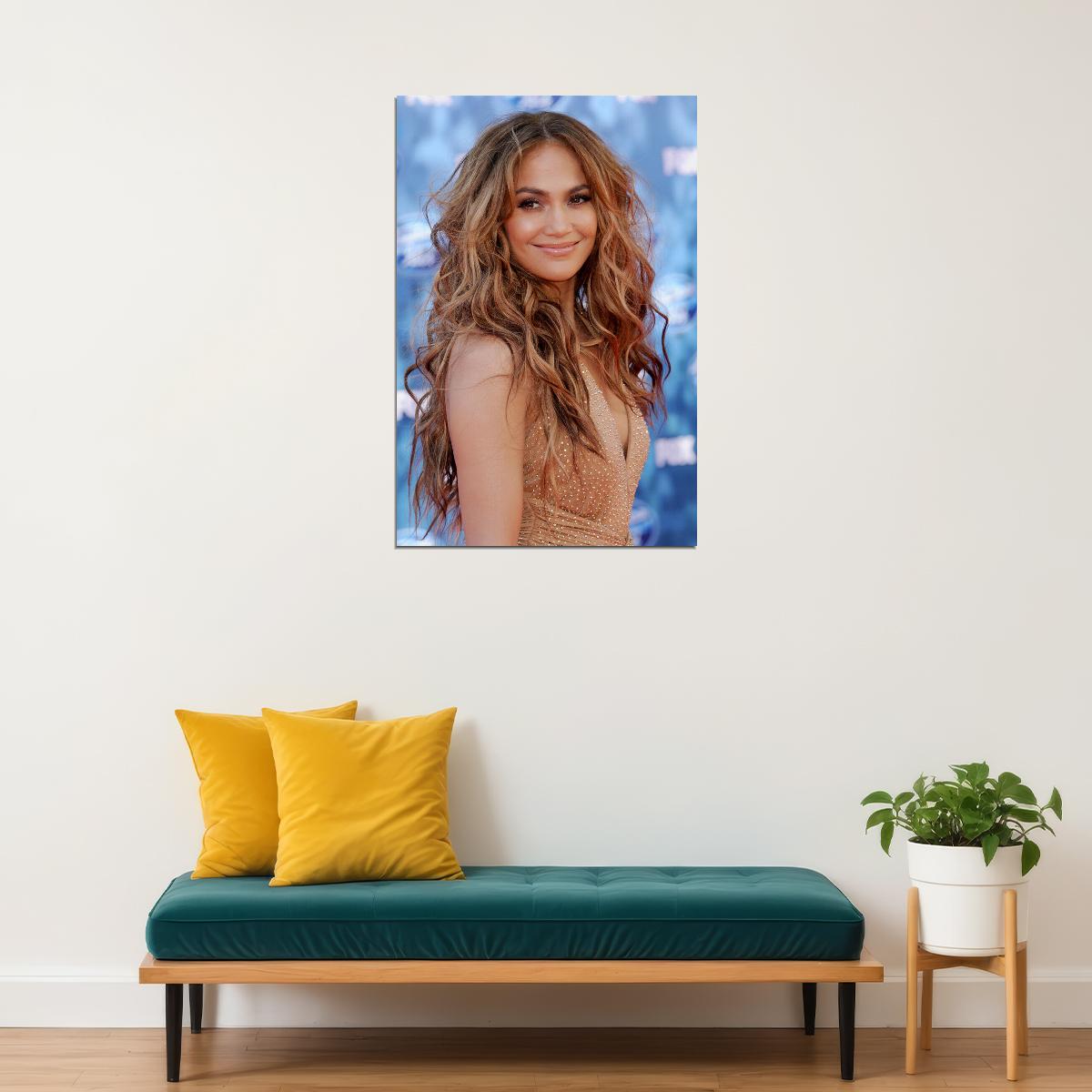 Jennifer Lopez Celebrity Singer Movie Actress Poster Wall Art Print Home Wall Decor