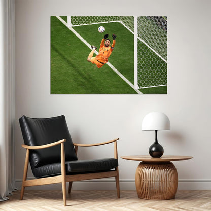 Hugo Lloris Celebration France World Cup Fans Poster Wall Art Print Home Wall Decor - xonomax