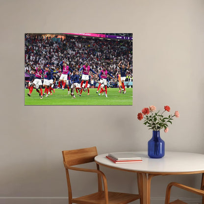France National Team Celebration World Cup Poster Wall Art Print Home Wall Decor - xonomax