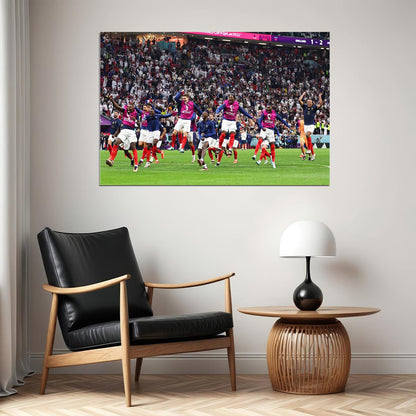 France National Team Celebration World Cup Poster Wall Art Print Home Wall Decor - xonomax