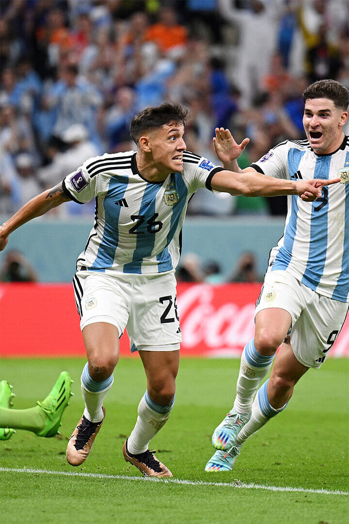 Nahuel Molina Celebration Argentina World Cup Poster Wall Art Print Home Wall Decor - xonomax