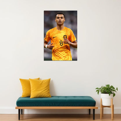 Cody Gakpo Netherlands National Team World Cup Poster Wall Art Print Home Wall Decor - xonomax