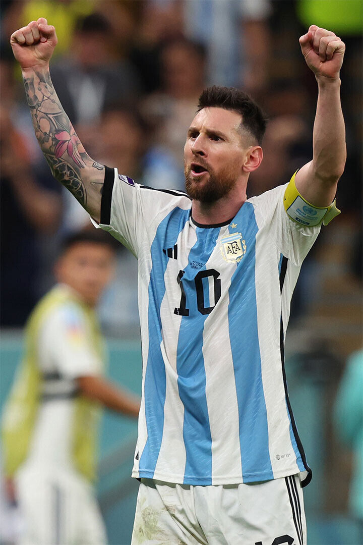 Lionel Messi Argentina National Team World Cup Poster Wall Art Print Home Wall Decor - xonomax