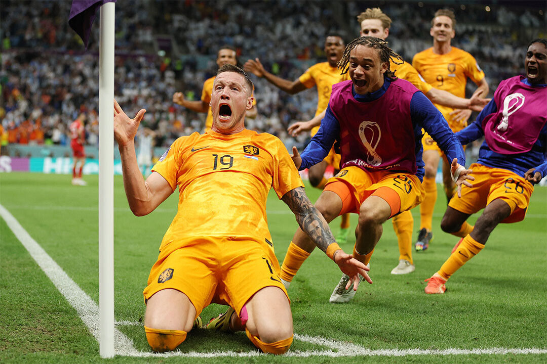 Wout Weghorst Goal Celebration Netherlands Sport Poster Wall Art Print Home Wall Decor - xonomax