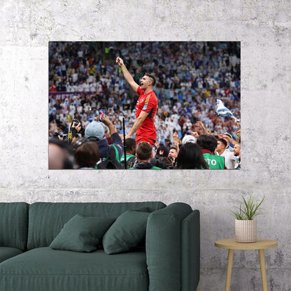 Emiliano Martinez Argentina National Team World Cup Poster Wall Art Print Home Wall Decor - xonomax