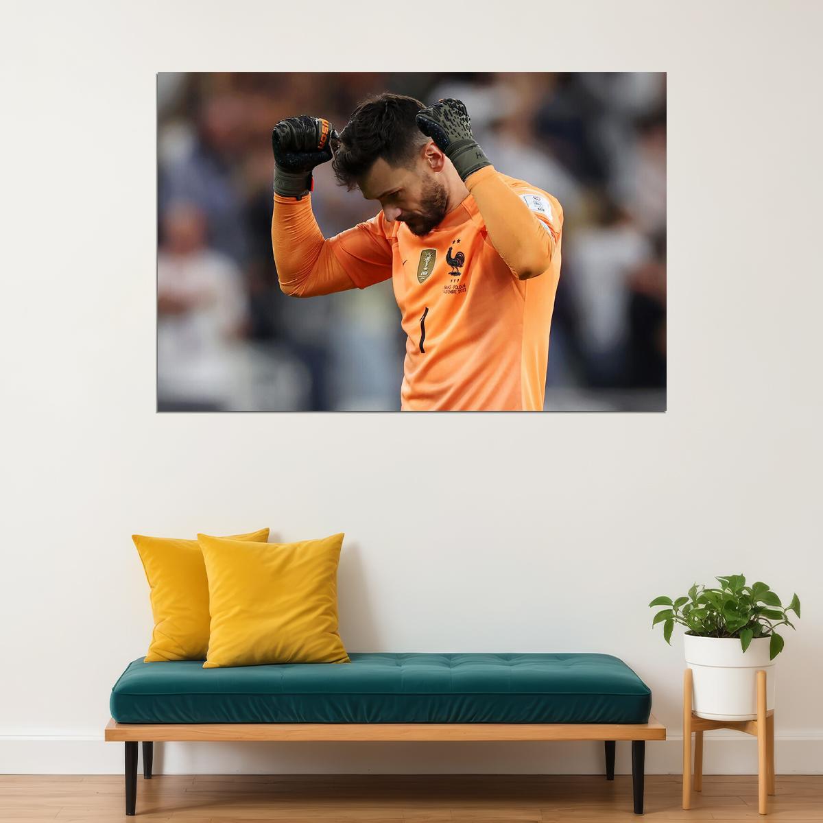 Hugo Lloris France National Team World Cup Poster Wall Art Print Home Wall Decor - xonomax