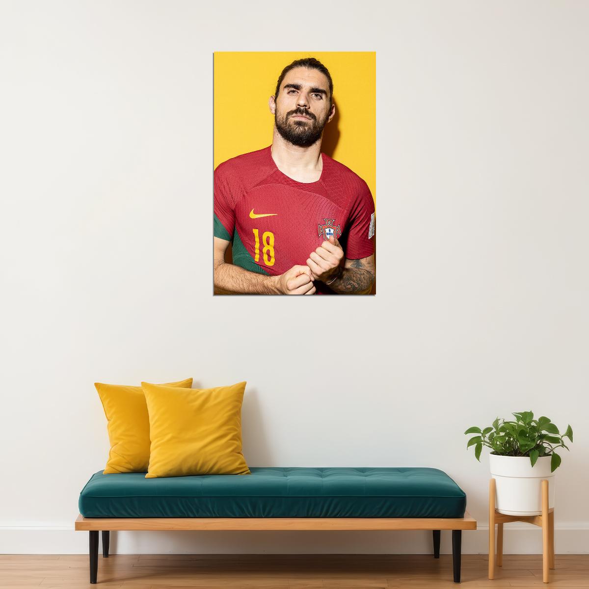 Ruben Neves Portugal National Team World Cup Poster Wall Art Print Home Wall Decor - xonomax