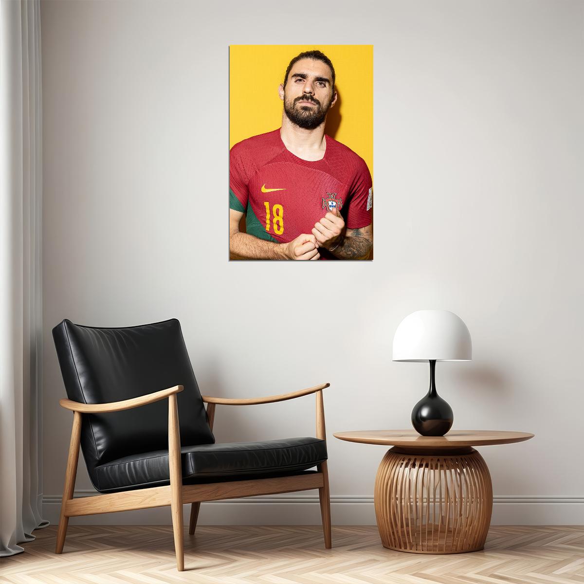 Ruben Neves Portugal National Team World Cup Poster Wall Art Print Home Wall Decor - xonomax