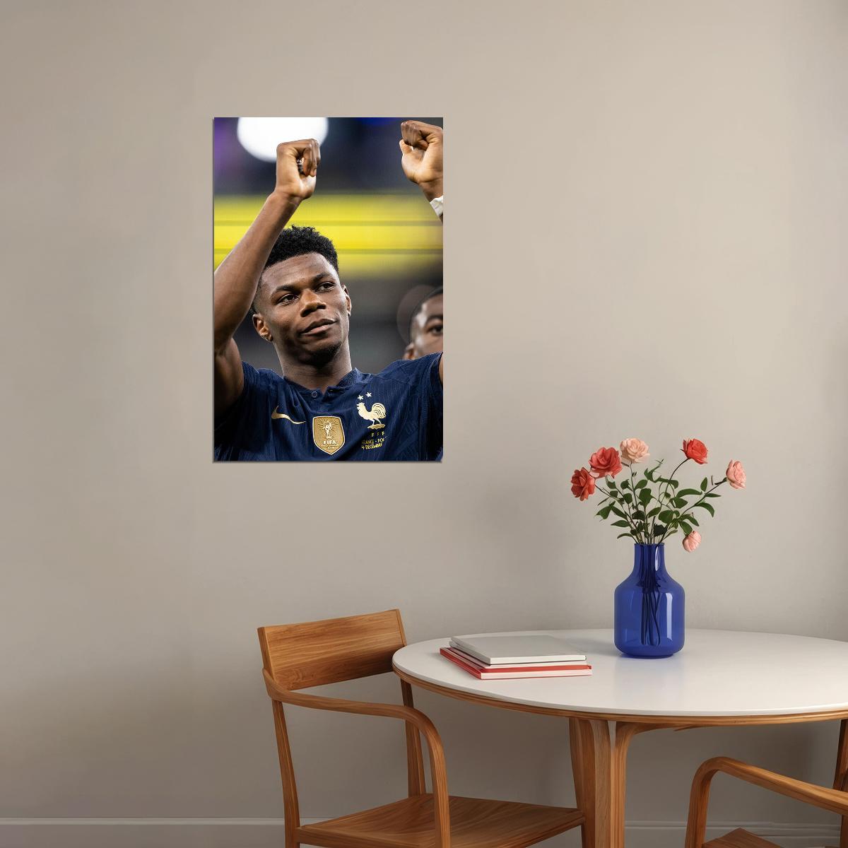 Aurelien Tchouamen France National Team World Cup Poster Wall Art Print Home Wall Decor - xonomax