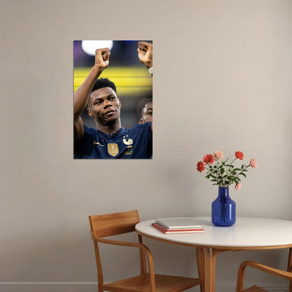 Aurelien Tchouamen France National Team World Cup Poster Wall Art Print Home Wall Decor - xonomax