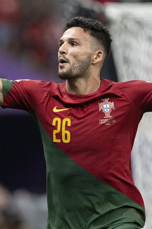 Goncalo Ramos Portugal National Team World Cup Poster Wall Art Print Home Wall Decor - xonomax