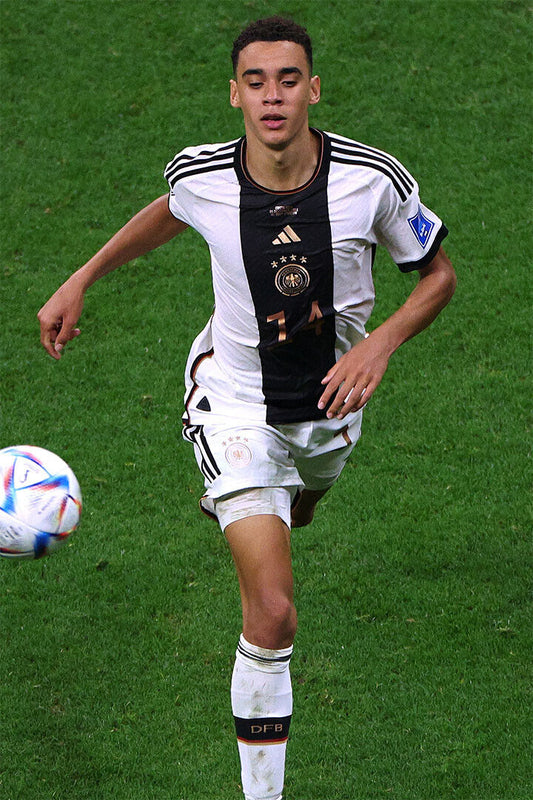 Jamal Musiala Germany National Team World Cup Poster Wall Art Print Home Wall Decor - xonomax