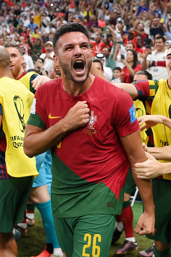 Goncalo Ramos Celebration Portugal World Cup Gift Poster Wall Art Print Home Wall Decor - xonomax