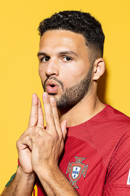 Goncalo Ramos Portugal National Team World Cup Poster Wall Art Print Home Wall Decor - xonomax