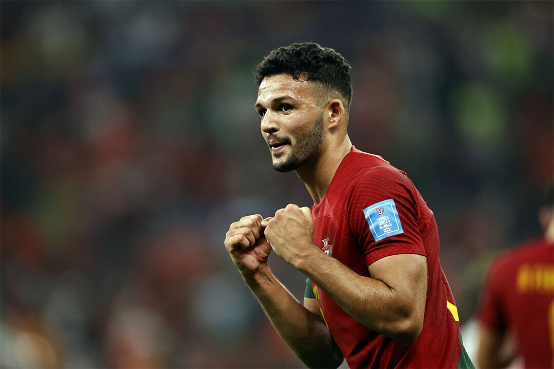 Goncalo Ramos Goal Celebration Portugal World Cup Fans Poster Wall Art Print Home Wall Decor - xonomax