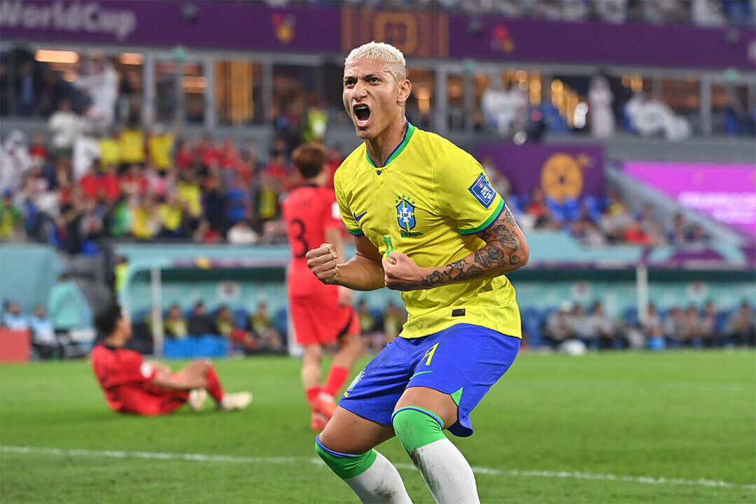 Richarlison Goal Celebration Brazil World Cup Poster Wall Art Print Home Wall Decor - xonomax
