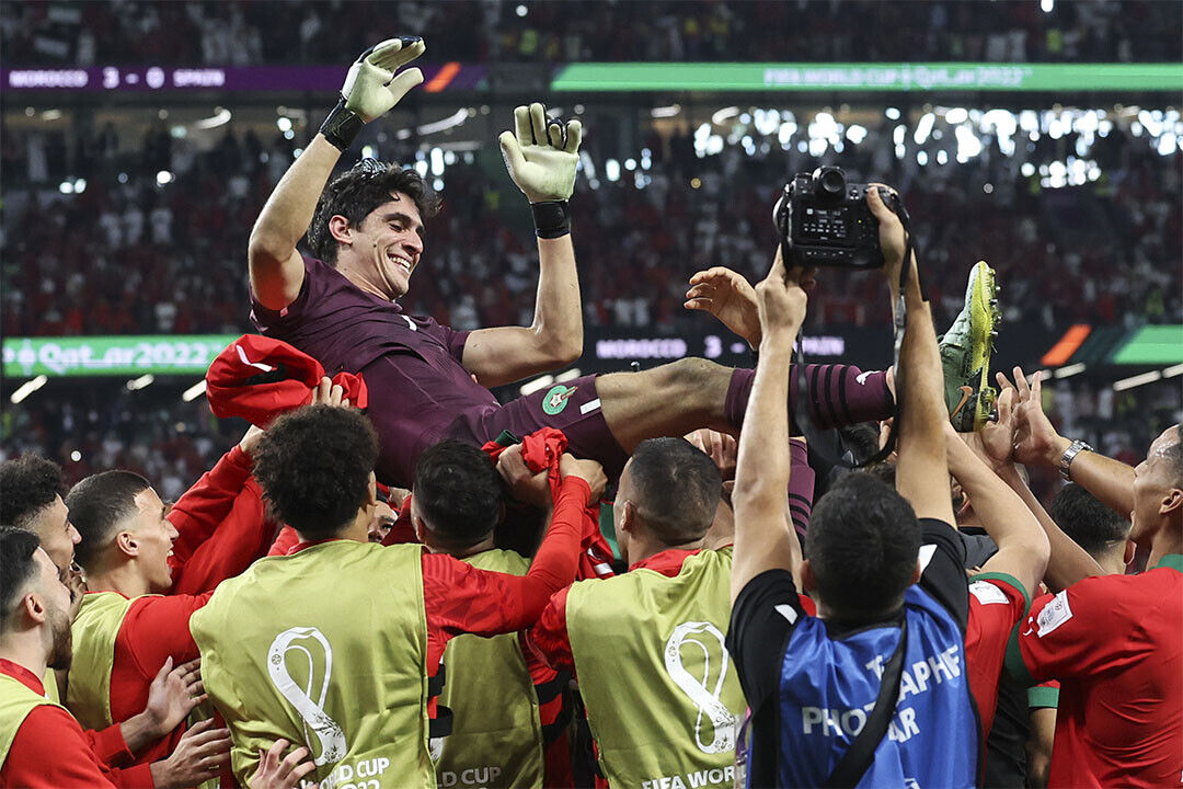 Yassine Bounou Morocco National Team World Cup Poster Wall Art Print Home Wall Decor - xonomax