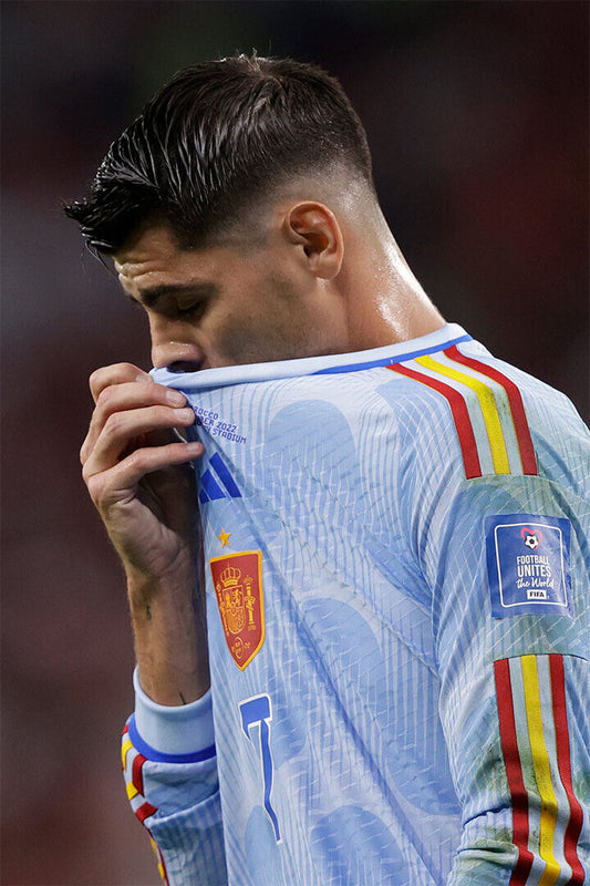 Alvaro Morata Spain National Team World Cup Poster Wall Art Print Home Wall Decor - xonomax