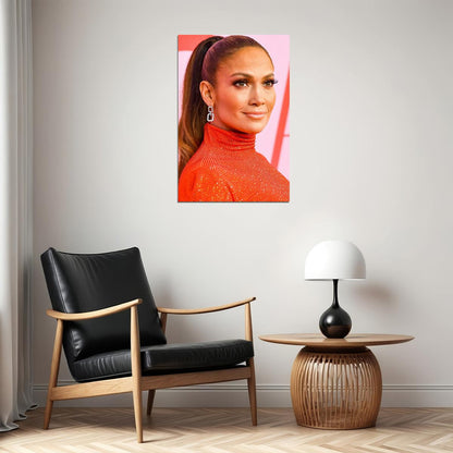 Jennifer Lopez Musician Fashion Designer Actress Poster Wall Art Print Home Wall Decor