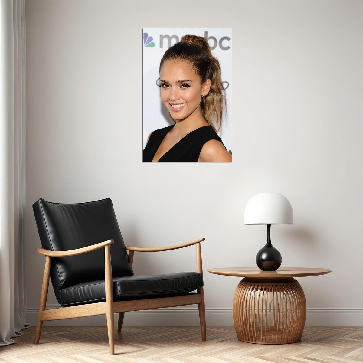 Jessica Alba Celebrity Cinema Actress Artist Poster Wall Art Print Home Wall Decor