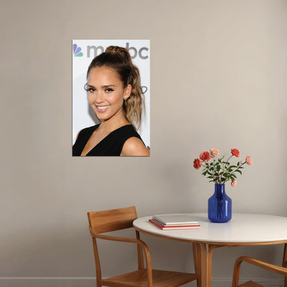Jessica Alba Celebrity Cinema Actress Artist Poster Wall Art Print Home Wall Decor