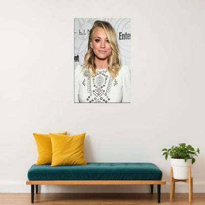 Kaley Cuoco Celebrity Beauty Tv Series Actress Poster Wall Art Print Home Wall Decor - xonomax