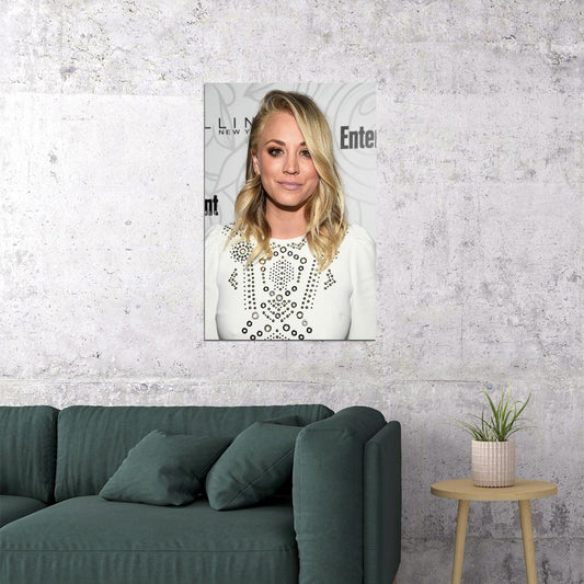 Kaley Cuoco Celebrity Beauty Tv Series Actress Poster Wall Art Print Home Wall Decor - xonomax