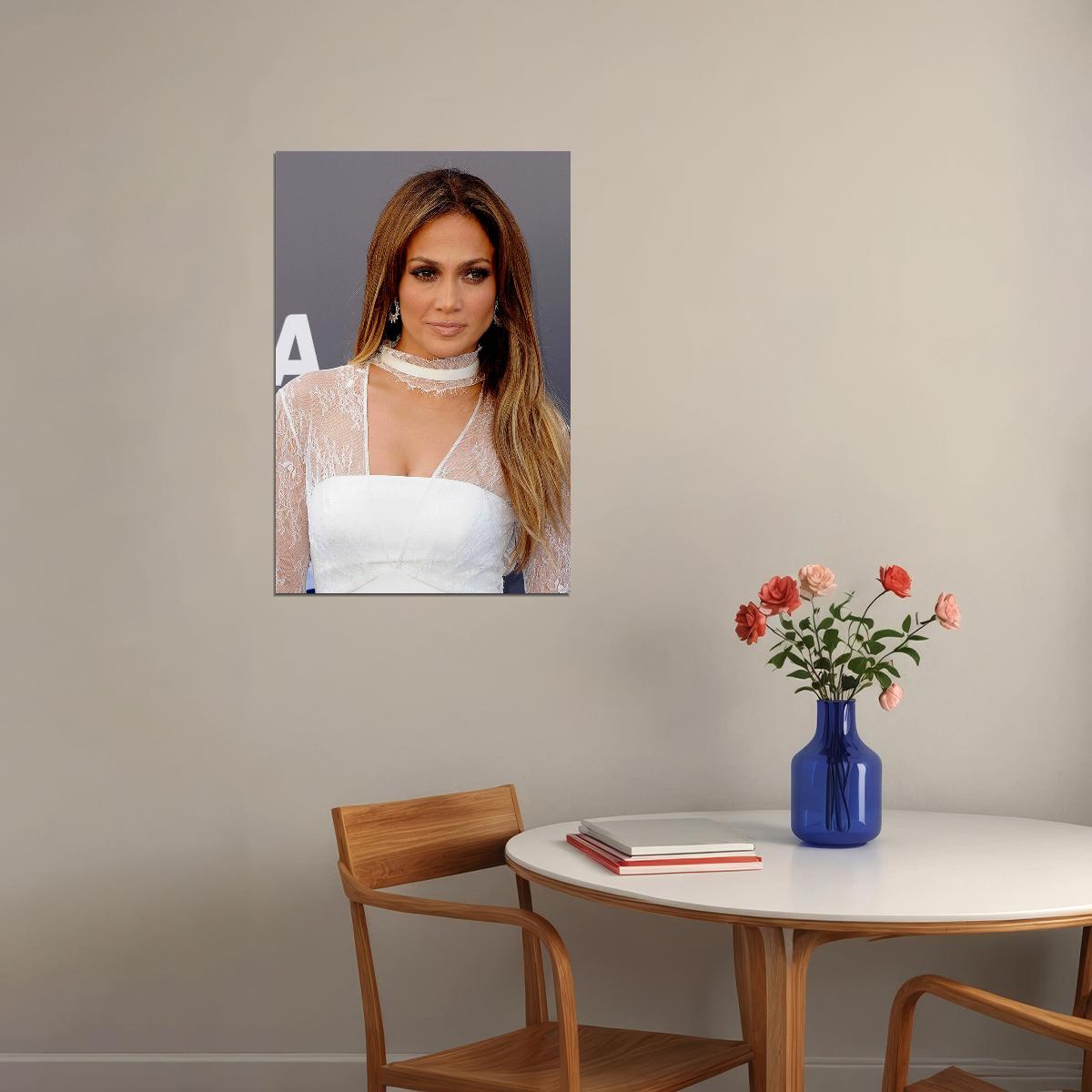 Jennifer Lopez Celebrity Singer Producer Actress Poster Wall Art Print Home Wall Decor