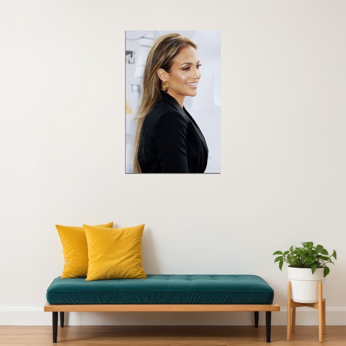 Jennifer Lopez Celebrity Singer Producer Actress Poster Wall Art Print Home Wall Decor