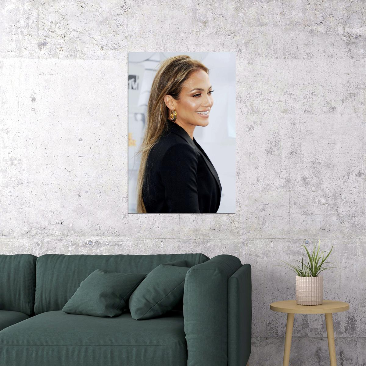 Jennifer Lopez Celebrity Singer Producer Actress Poster Wall Art Print Home Wall Decor