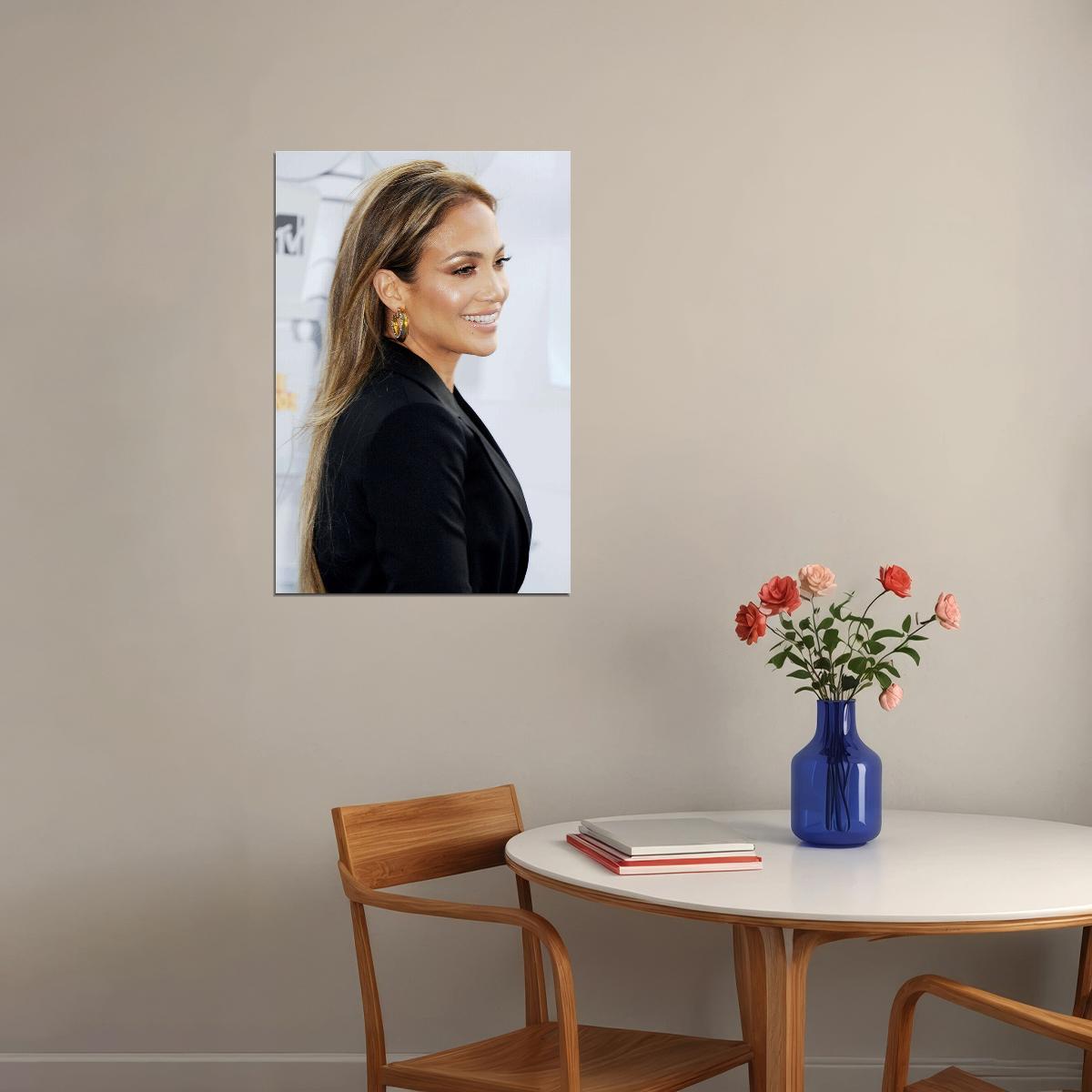 Jennifer Lopez Celebrity Singer Producer Actress Poster Wall Art Print Home Wall Decor